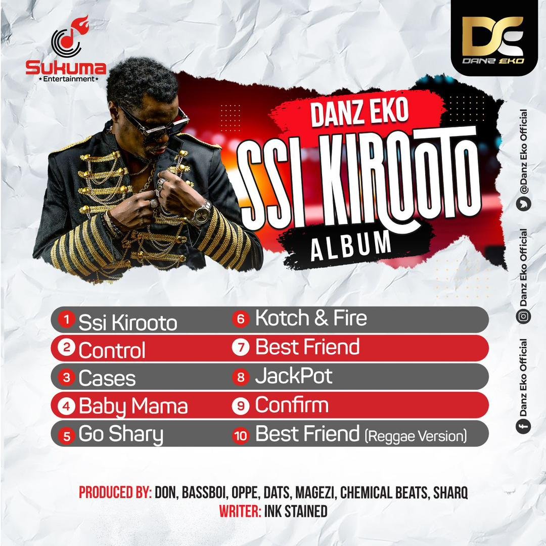 We decided to rank Danz Eko's recently released album, "Ssikirooto."